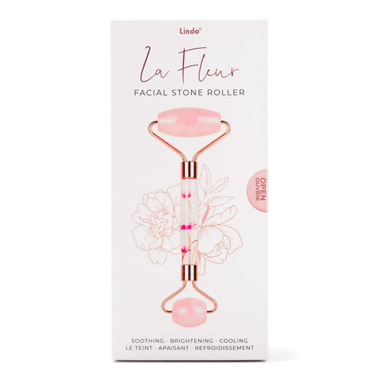 Gift: La Fleur Facial Stone Roller-Rose Quartz