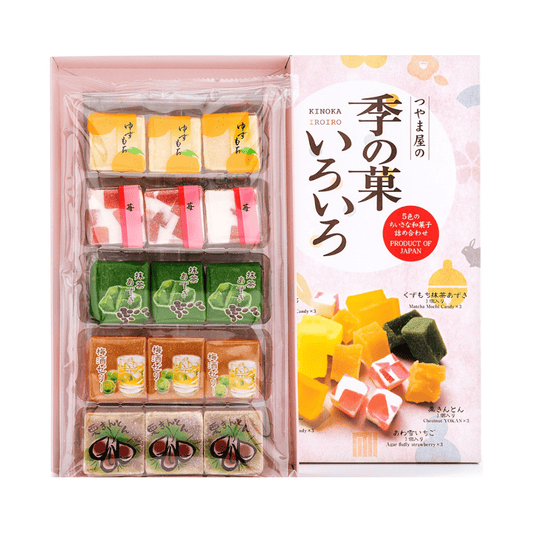 [Gift] Tsuyamaya Kinoka Iroiro Agar Jelly