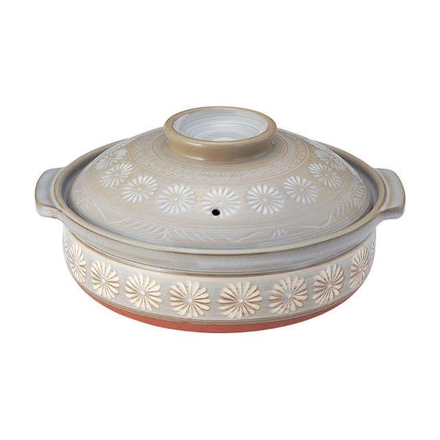 GINPO Clay Pot Donabe 56oz 8.5
