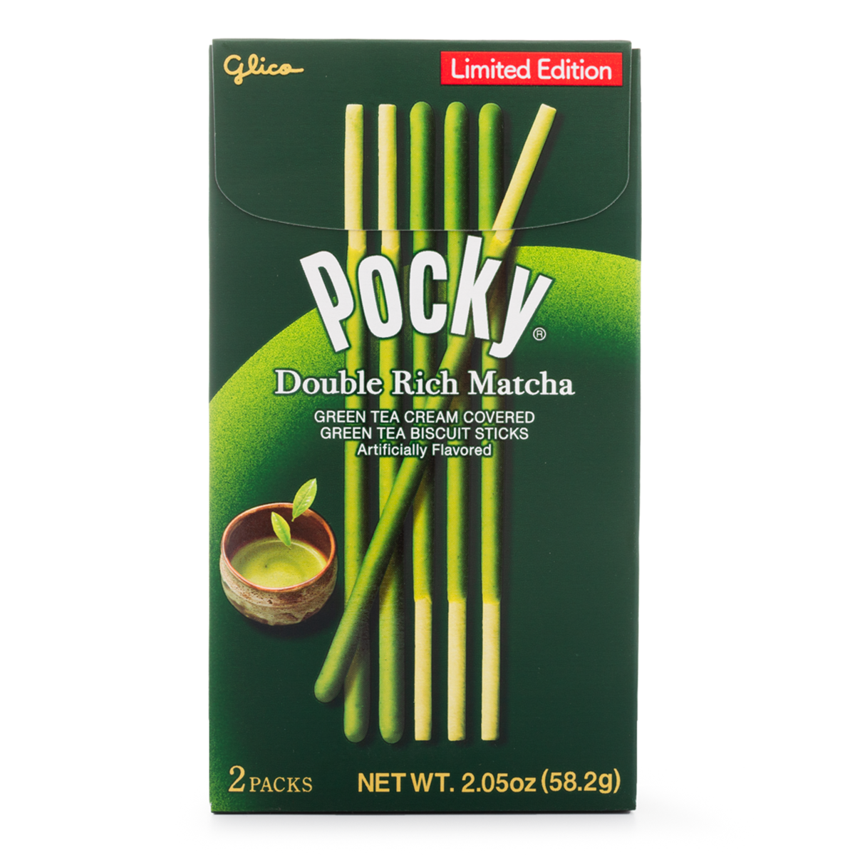 Glico Pocky JP Double Matcha (Seasonal)