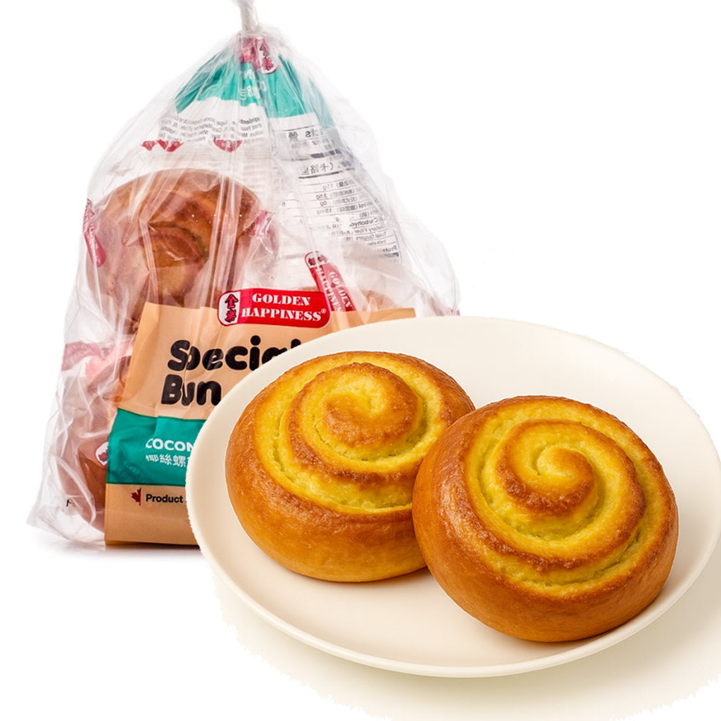 Golden Happiness Coconut Baked Bun 4pc 80.00 g