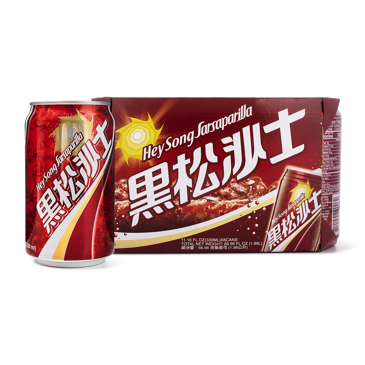 [Hey Song] Sarsaparilla 355ml - 1 Unit