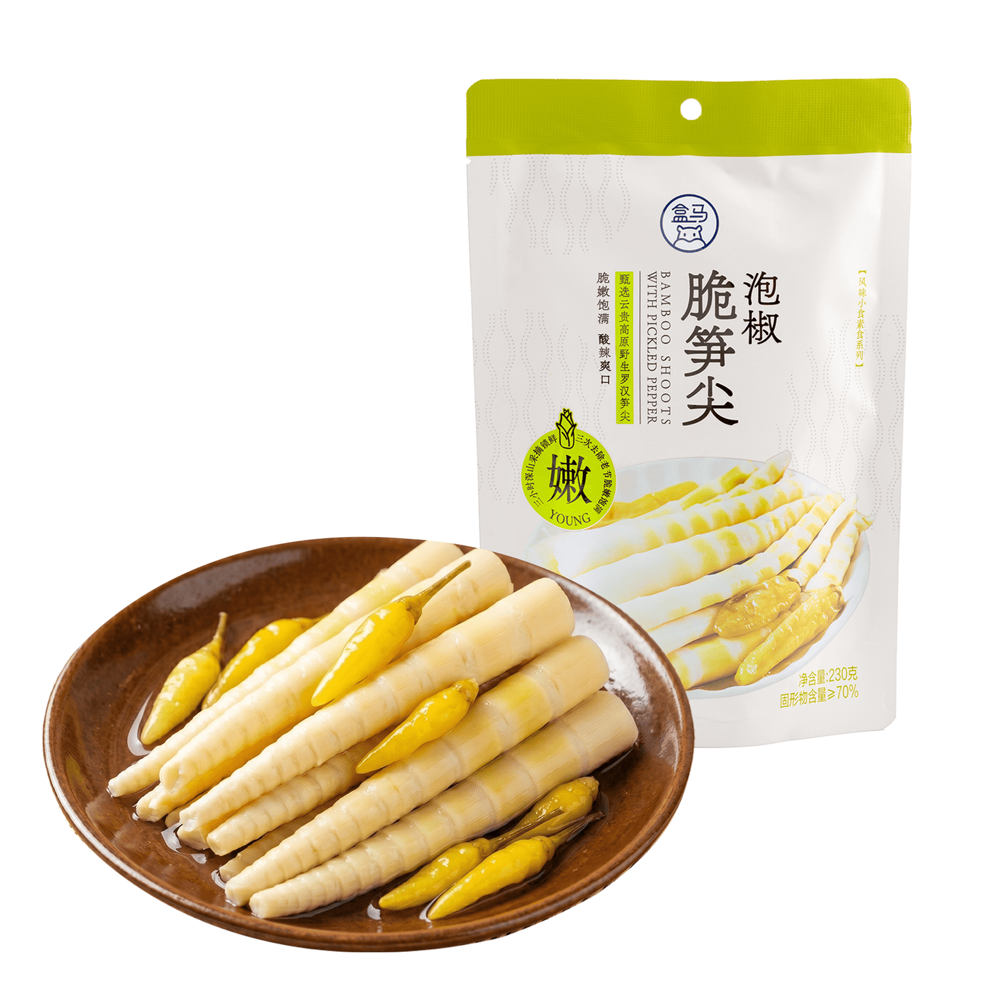 HM Bamboo Shoots With Pickled Pepper 230g