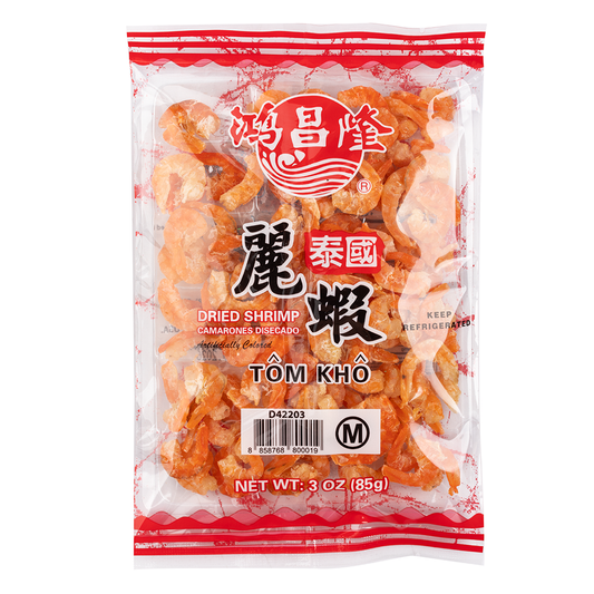 Hong Chang Long Tôm Khô Dried Shrimp, Medium 3oz