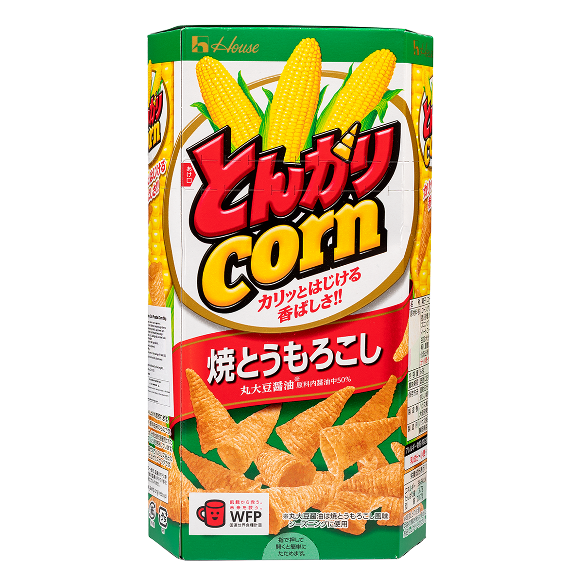 House. Tongari Cone Cracker Corn flavor