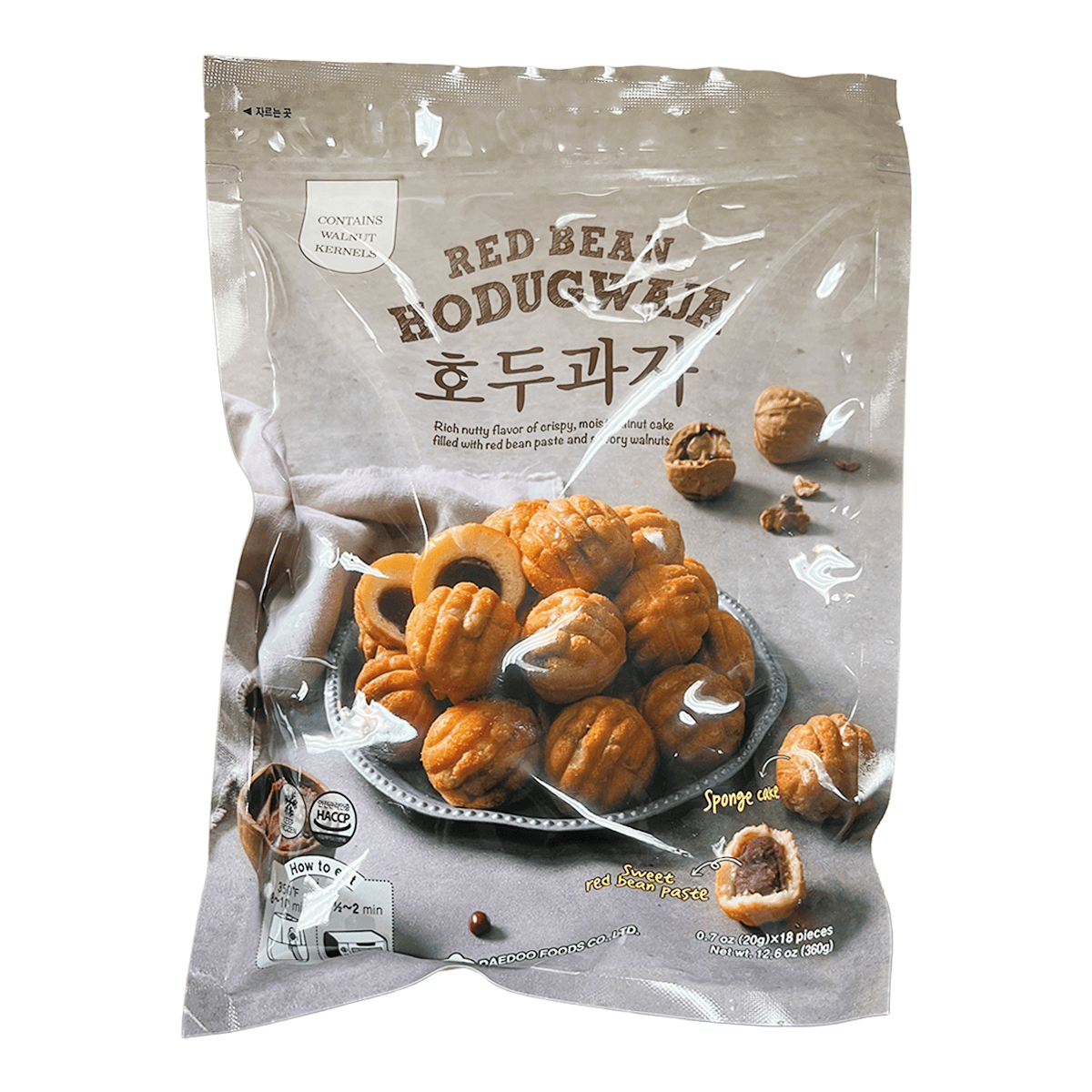Hwakwabang Red Bean Hodugwaja 360 g