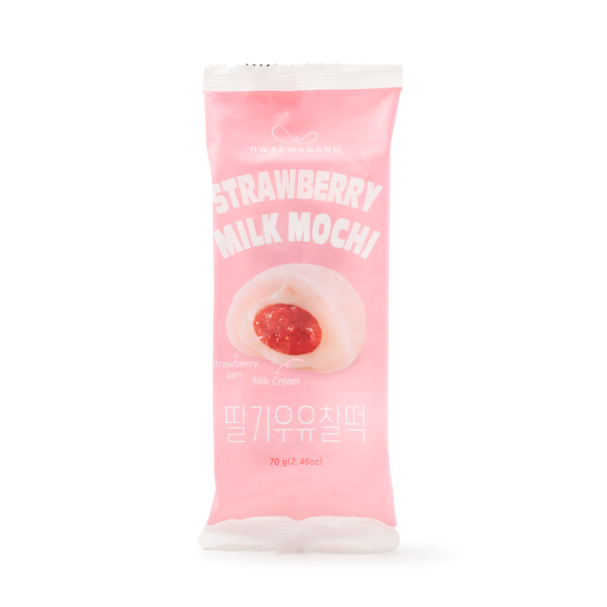 HWAKWABANG Strawberry Milk Mochi