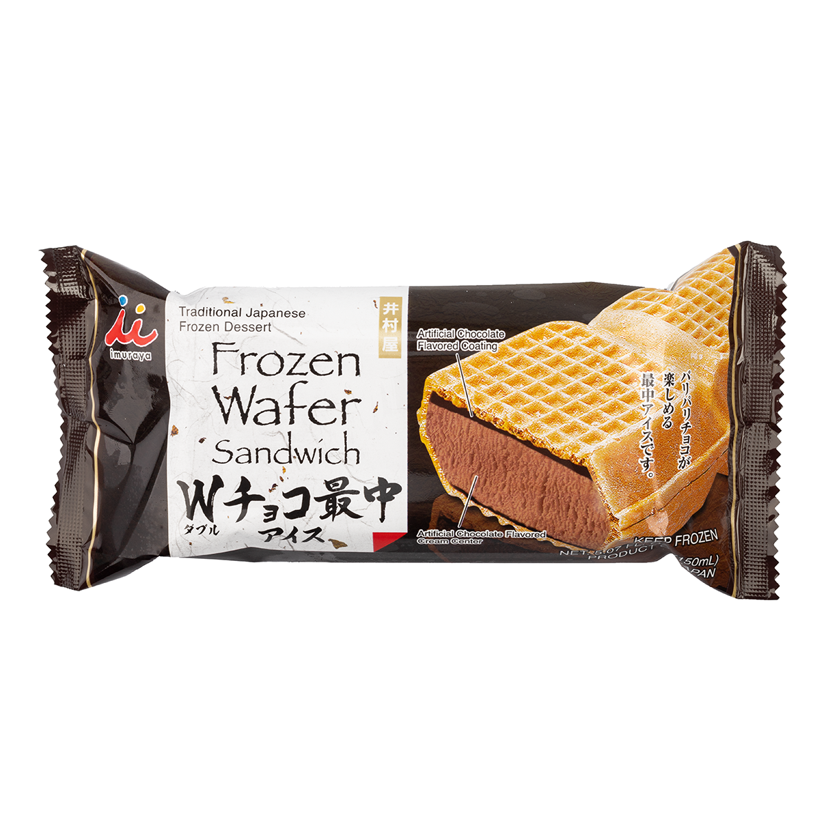 Imuraya Monaka 1P Double Chocolate