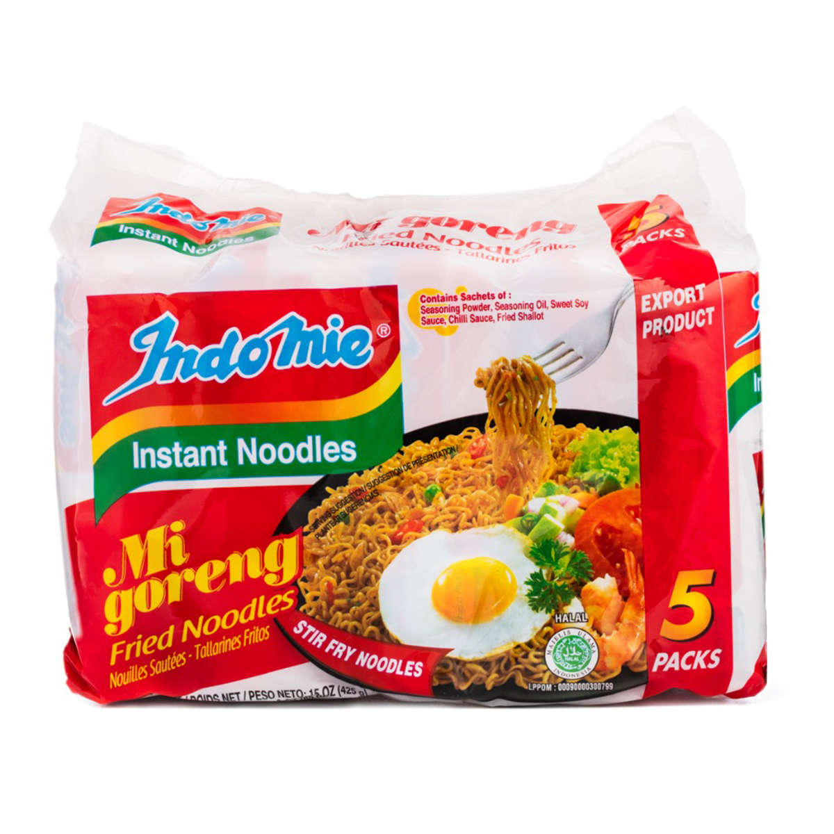 [Indomie] Instant Fried Noodles 85g x 5ct - 1 Unit