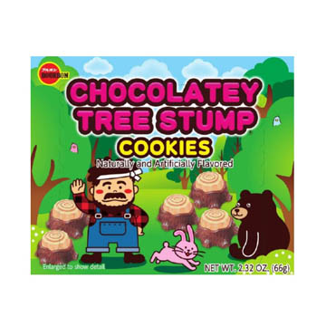BOURBON CHOCOLATEY TREE STUMP Cookies