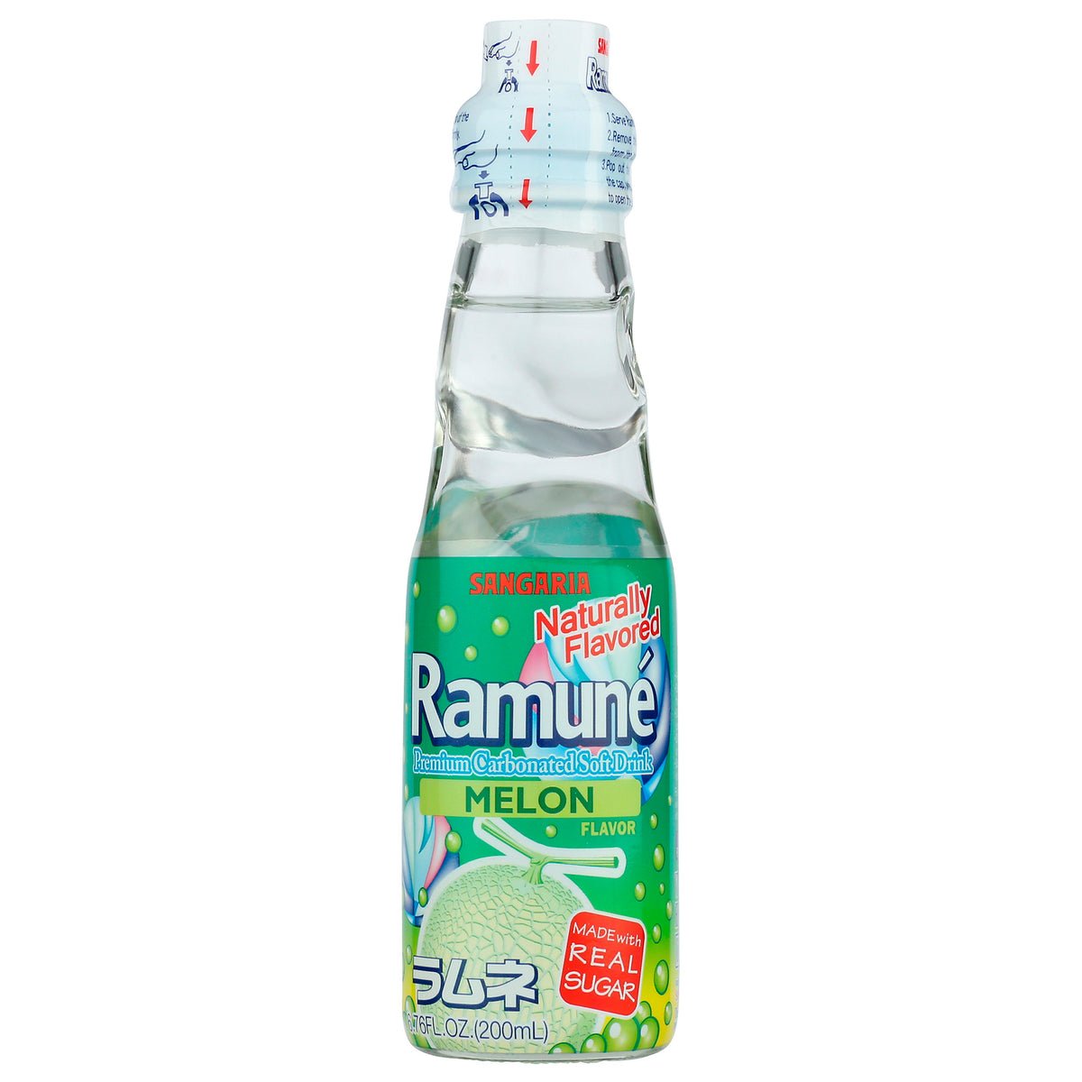 SANGARIA RAMUNE JAPANESE SODA MELON