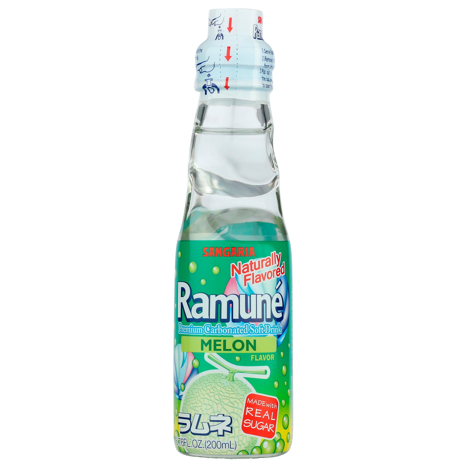 SANGARIA RAMUNE JAPANESE SODA MELON