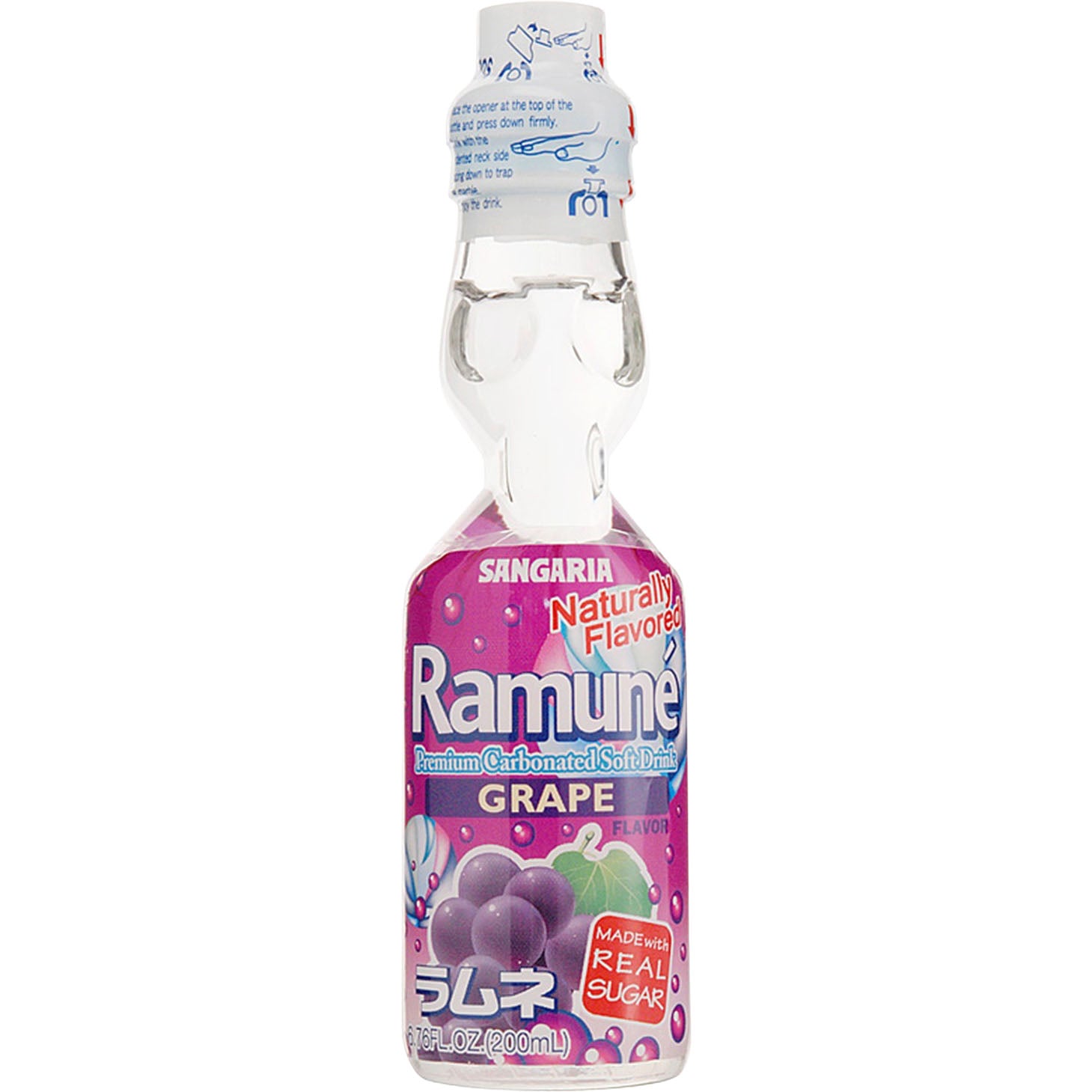 SANGARIA RAMUNE JAPANESE SODA GRAPE