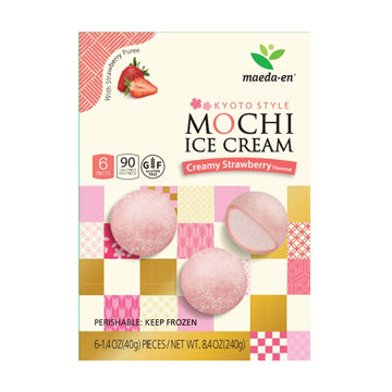 MAEDA MOCHI ICE CREAMY STRAWBERRY