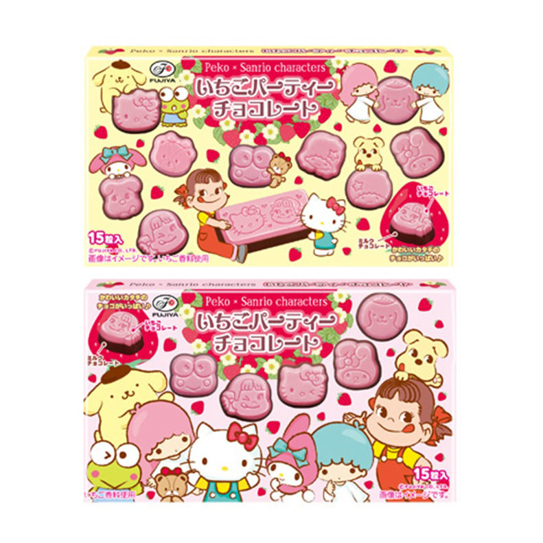 FUJIYA PEKO SANRIO STRAWBERRY ICHIGO PARTY CHOCOLATE