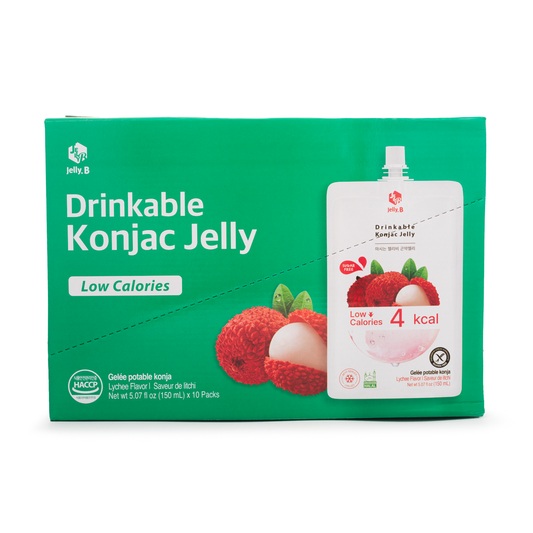JAYONE JELLY.B Konjac Lychee 150ml x 10