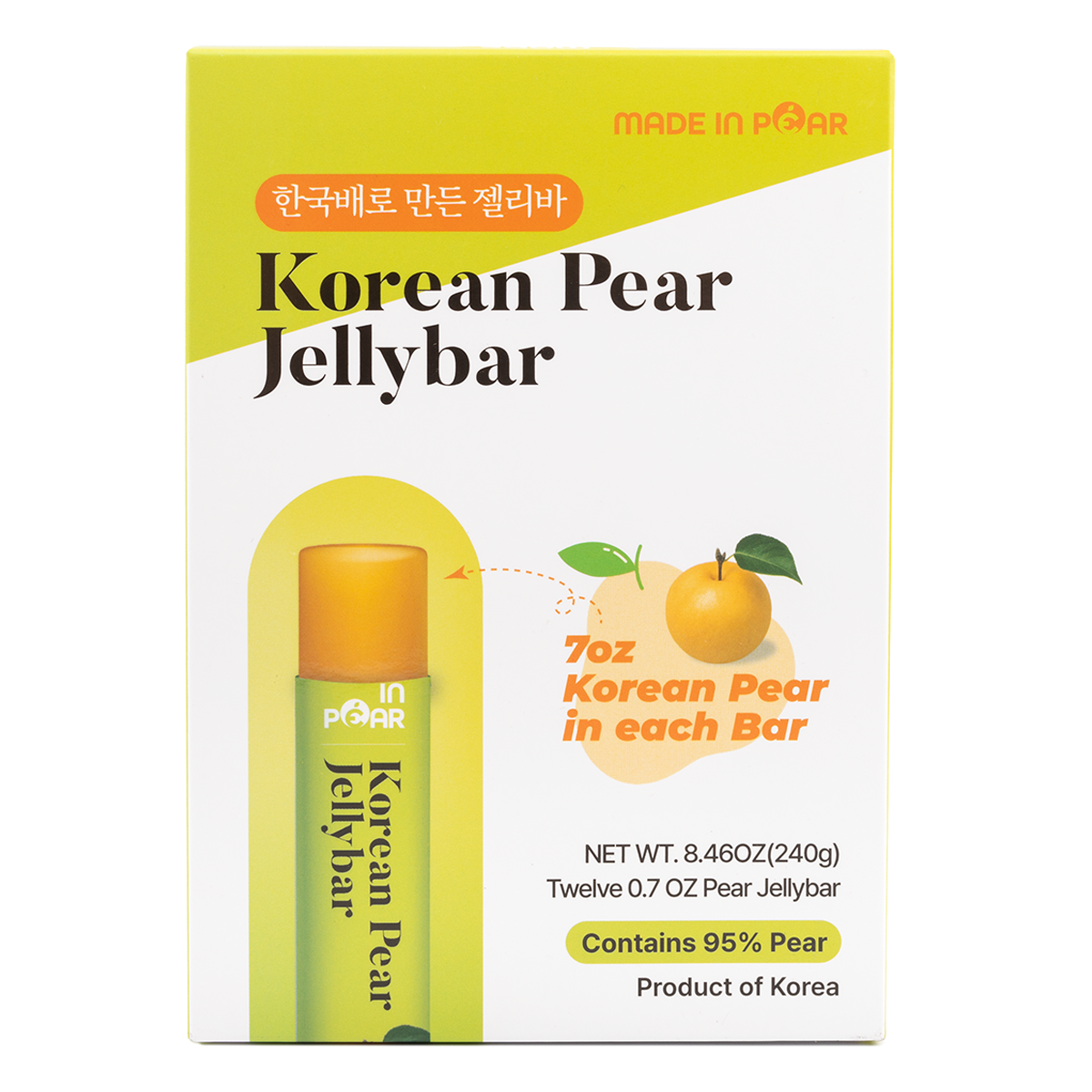 JEOLLANAM-DO PEAR JELLY BAR