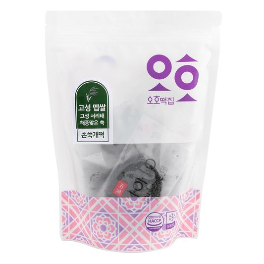 JEOLLANAM-DO RICE CAKE W/ MUGWORT & BLACK BEAN 450 g