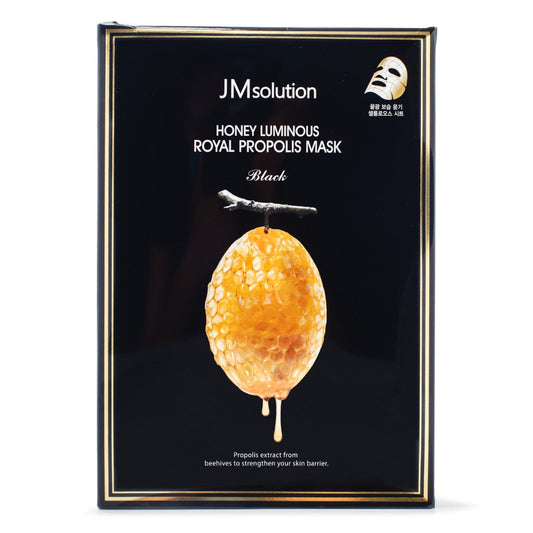 JM SOLUTION Honey Luminous Royal Propolis Mask 10 Sheets