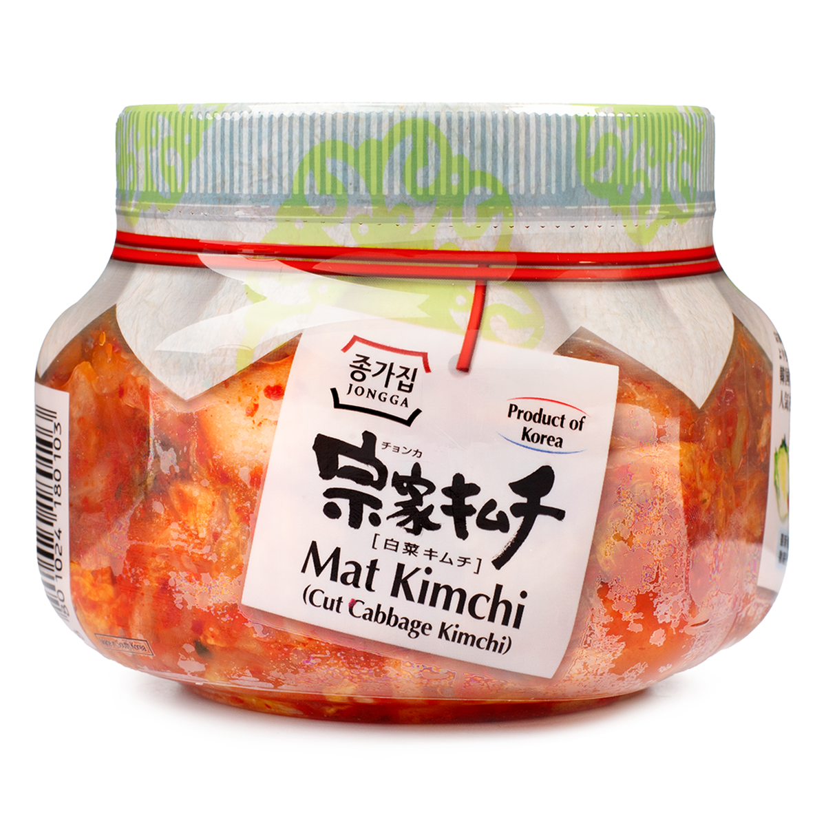 Jongga Sliced Cabbage Kimchi (Imported from Korea) 400g