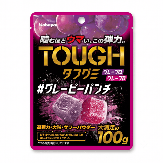 Kabaya Tough Gummy Grapy Punch