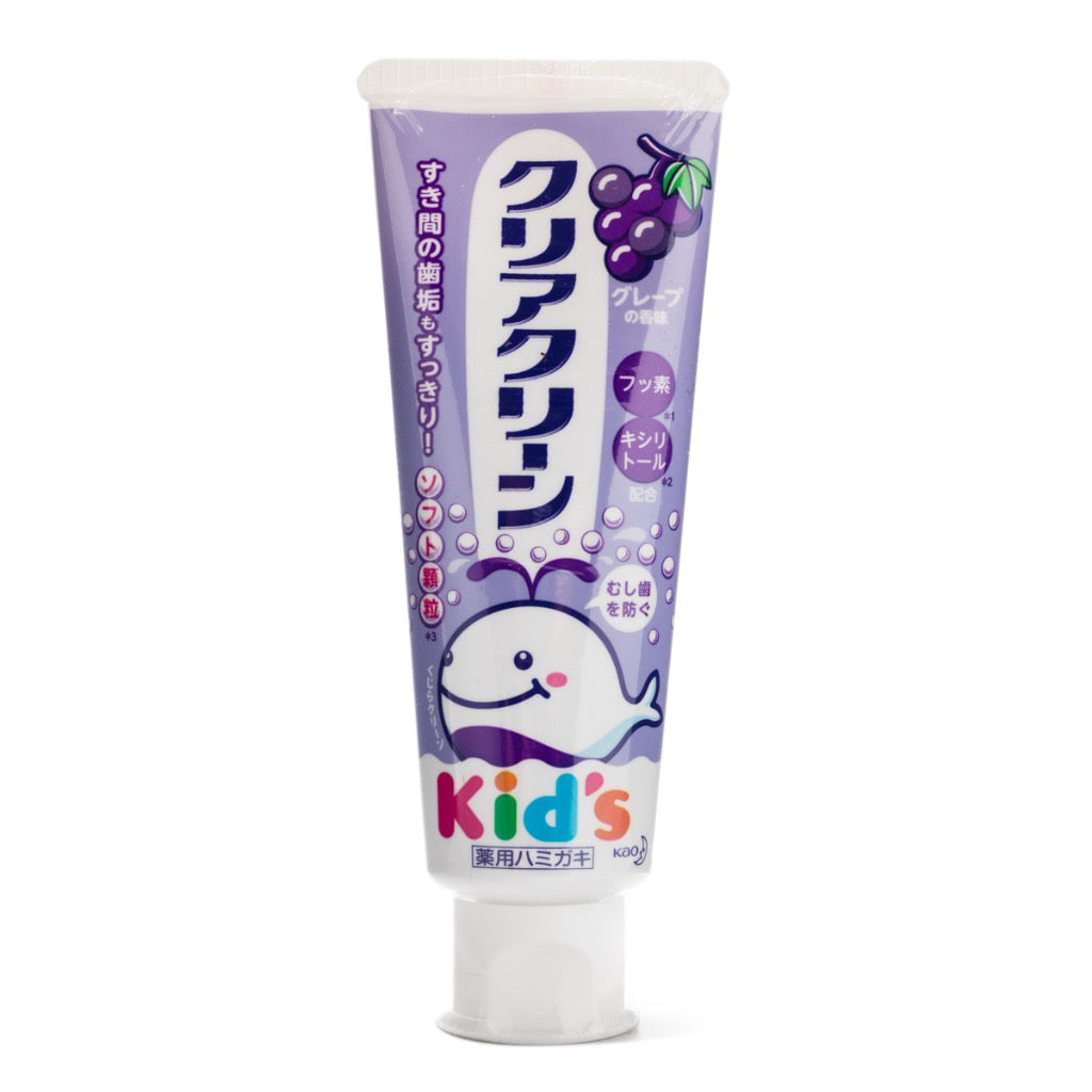 Kao Clear Clean Kid's Toothpaste, Grape