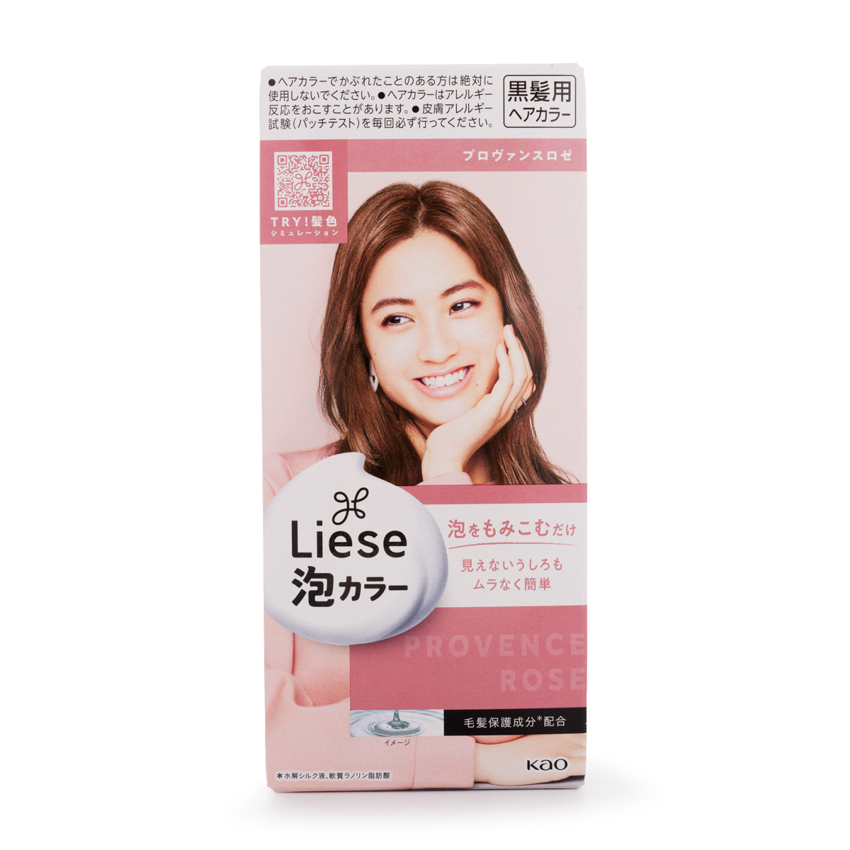[Kao] Prettia Bubble Hair Color Foreigner Series (Provence Rose)