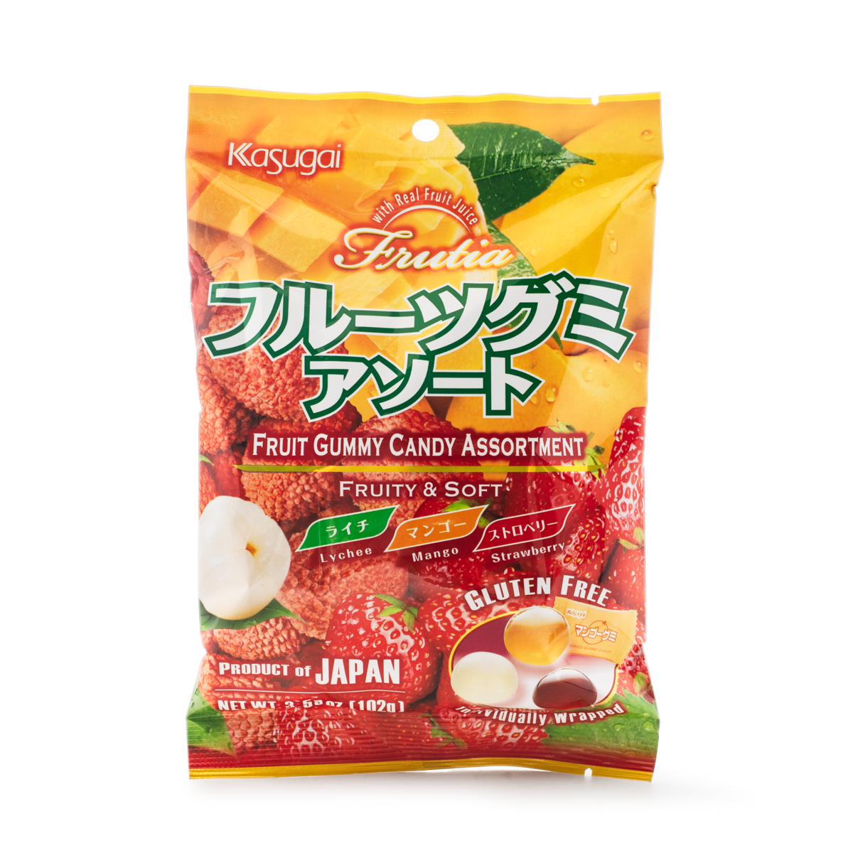 Kasugai Frutia Gummy Assort