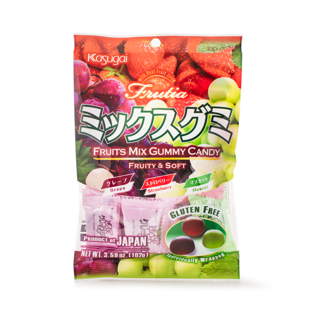 Kasugai Frutia Gummy Mix