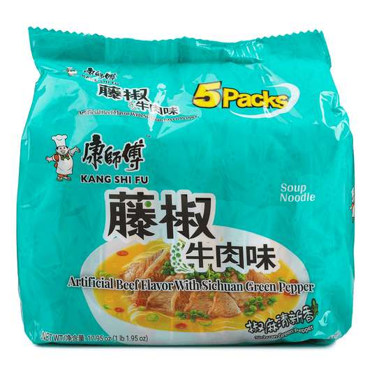 KSF INST NDL 5PK-SC GRN PEPPER BEEF FLV - 1 Unit