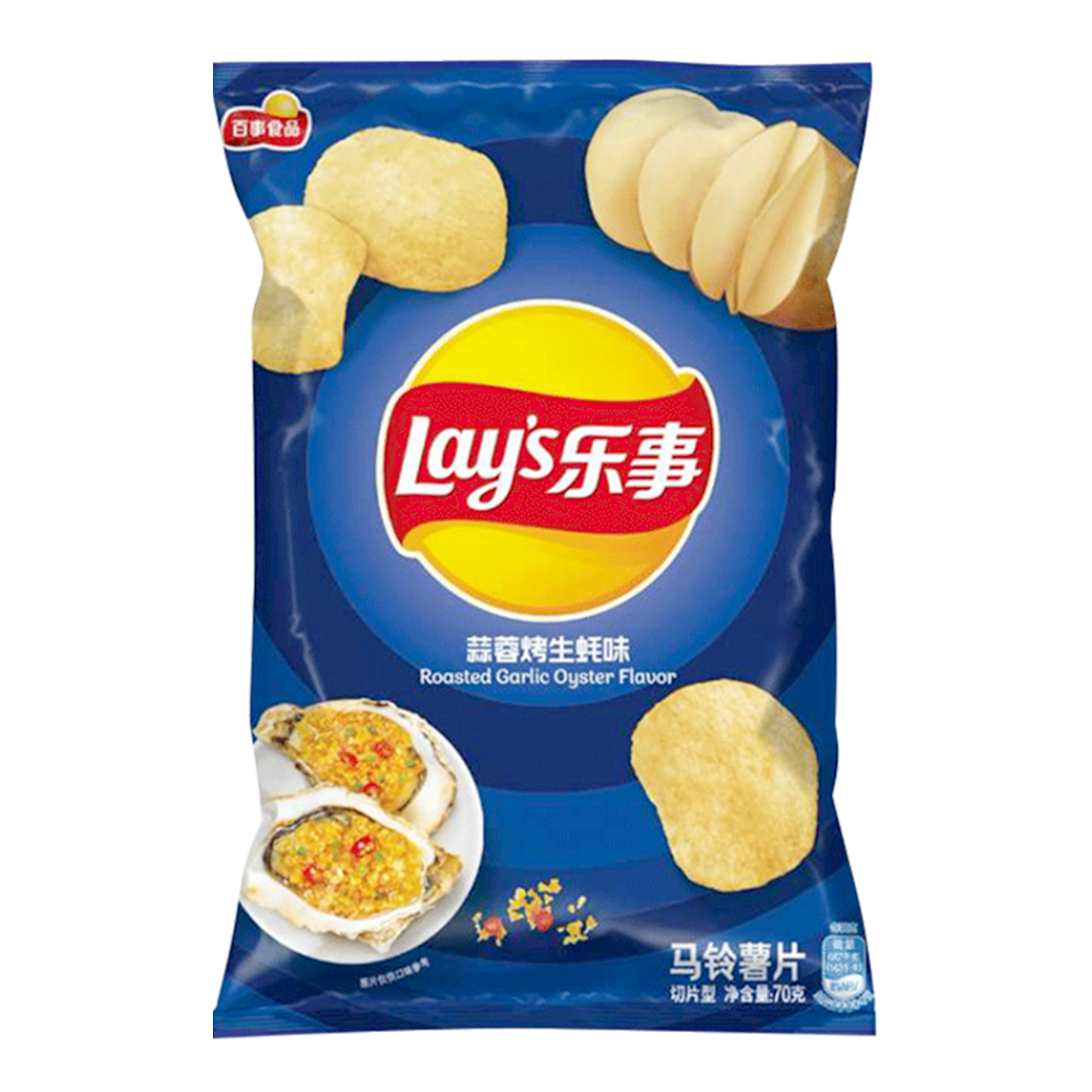 LAY'S Potato Chips Garlic Oyster Flavor