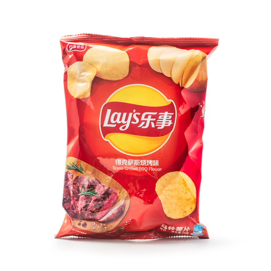 Lay's Potato Chips Texas Grilled BBQ