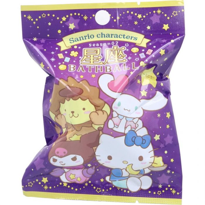 Santan Sanrio Characters Constellation Season 02 Bath Bomb Apple Scent 75g