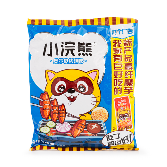 Little raccoon crispy noodles Roasted wings Flavor