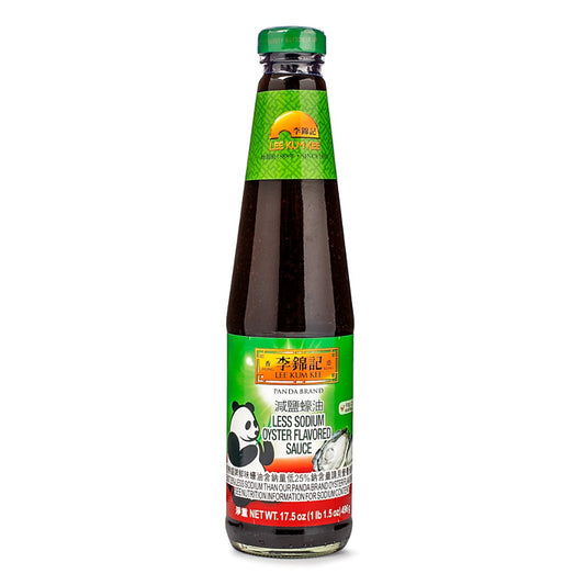 LKK Panda Less Sodium Oyster Sauce 17.5oz