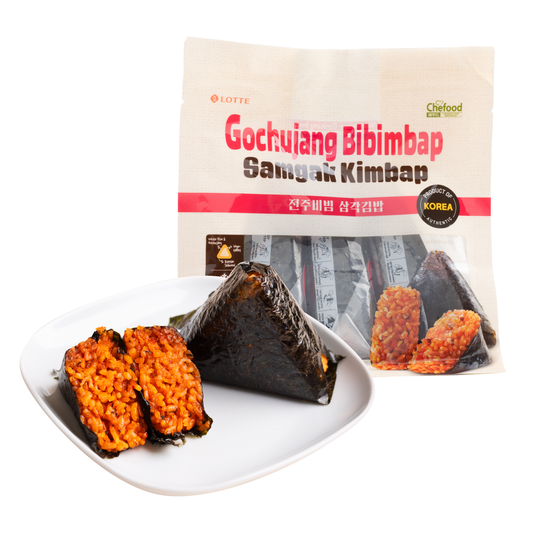 Lotte Chefood Samgak Kimbap Gochujang Bibimbap 110g X 3pcs