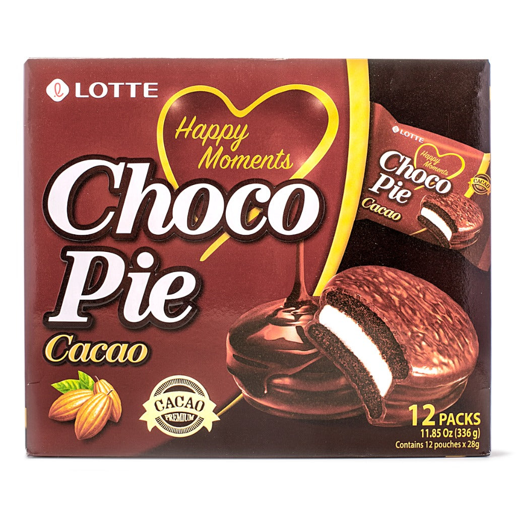 LOTTE, CHOCO PIE CACAO (L) 11.85 oz