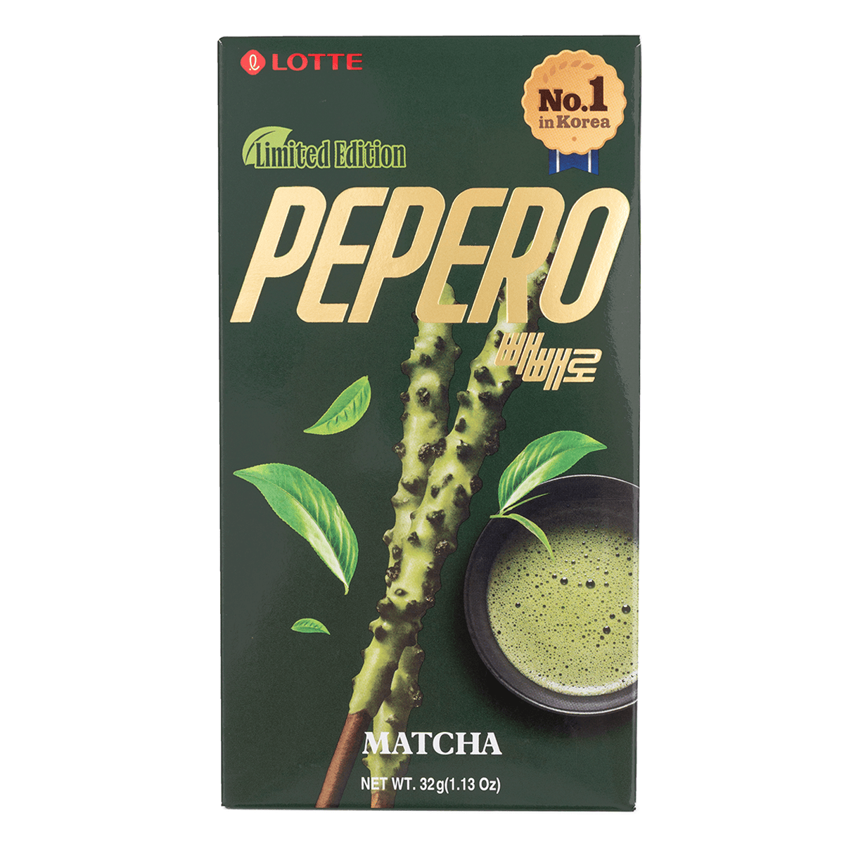 Lotte Matcha Pepero