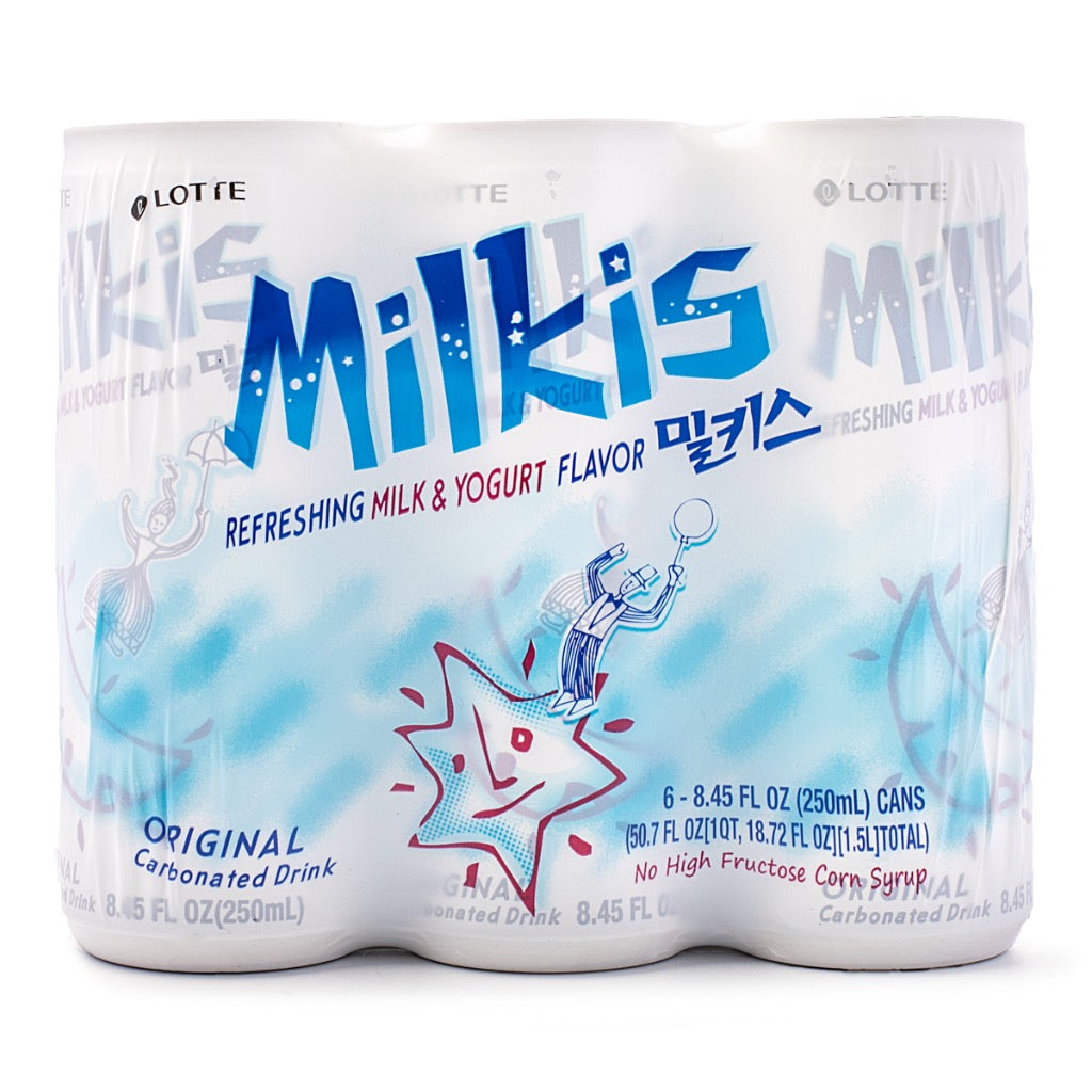 LOTTE MILKIS DRINK (CAN) 6*8.45 oz