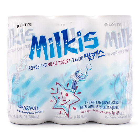 LOTTE MILKIS DRINK (CAN) 6*8.45 oz