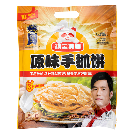 LQQM Puff Paratha Original Flavor Frozen 10pc 900.00 g