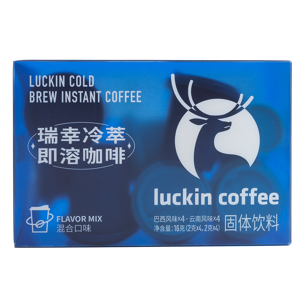 LUCKIN Cold Brew Instant Coffee (Flavor Mix) 16g
