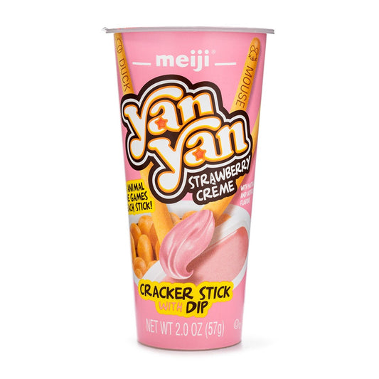 Meiji Yan Yan Biscuit Strawberry