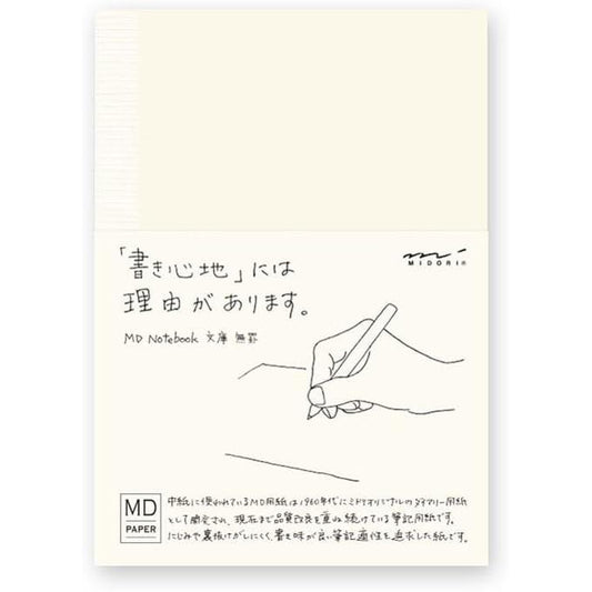 Midori A6 Blank 176p Notebook