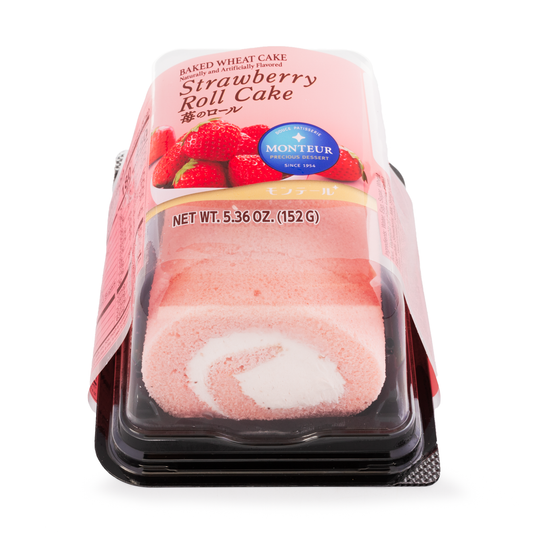 Monteur Swiss Roll Strawberry Cake