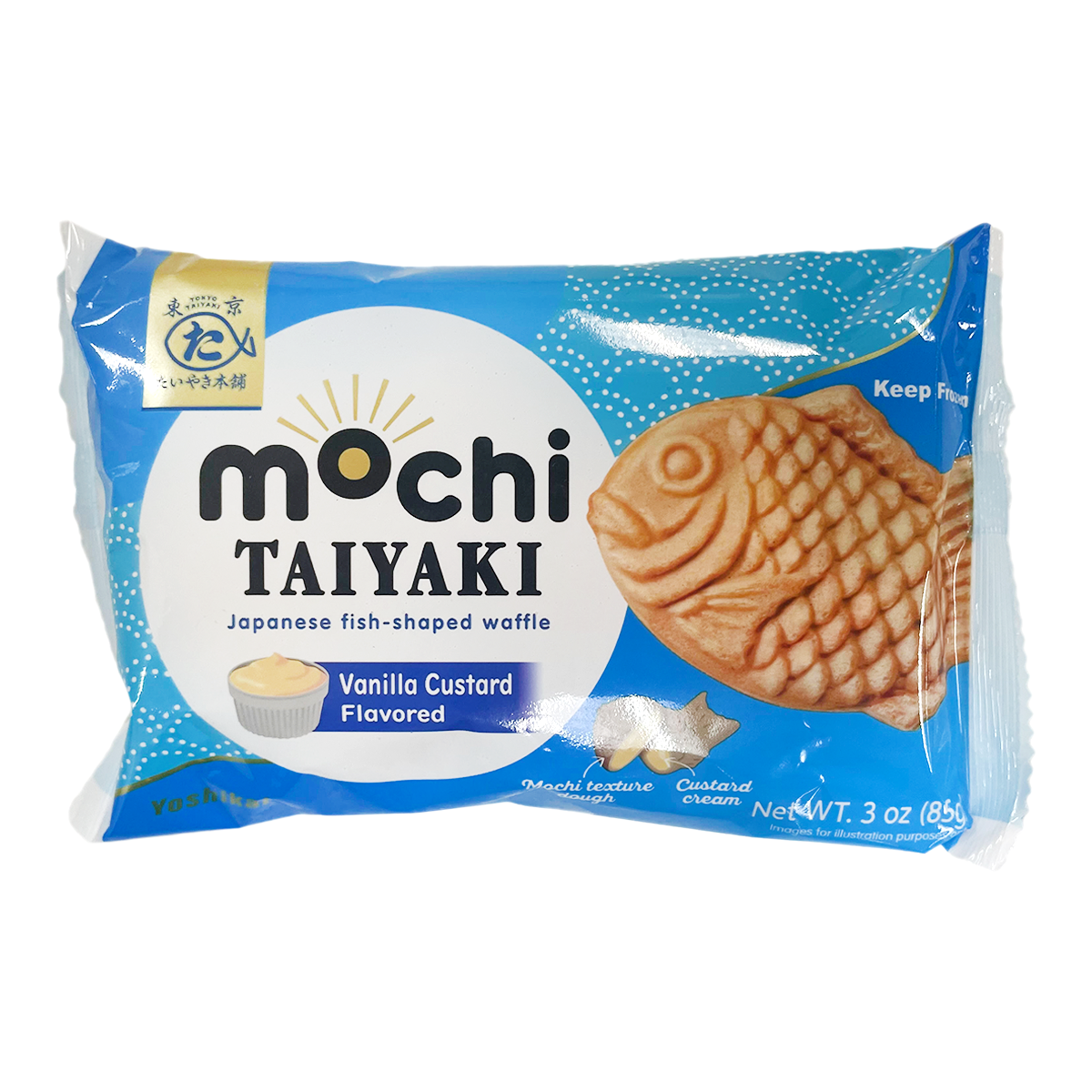 MTC Mochi Taiyaki Vanilla Custard Flavored