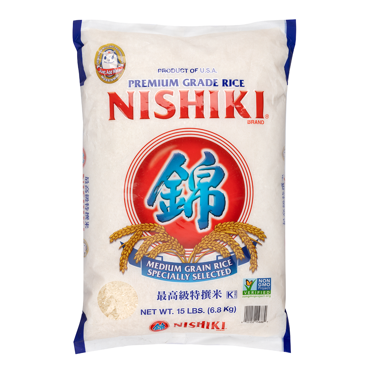 Nishiki Premium Rice 15lb 米