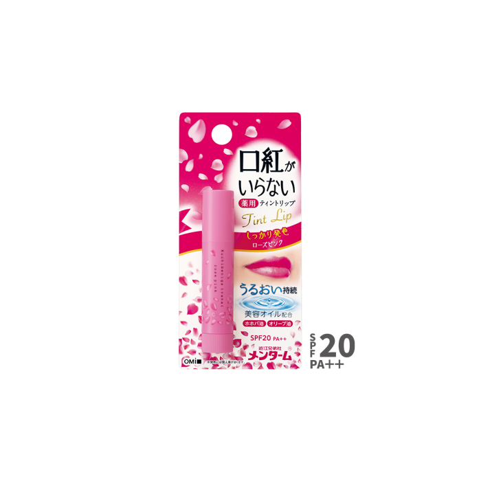 Omi Menturm Medicated Tint Lip Rose Pink 3.5g