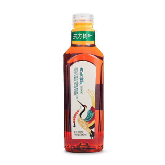 nongfu green orange pu er family size