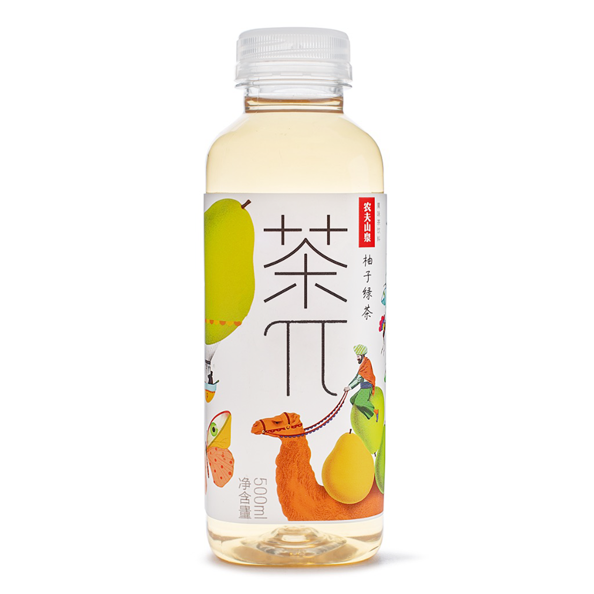 [Nongfushanquan] Green Tea with Grape Fruit Juice 500ml